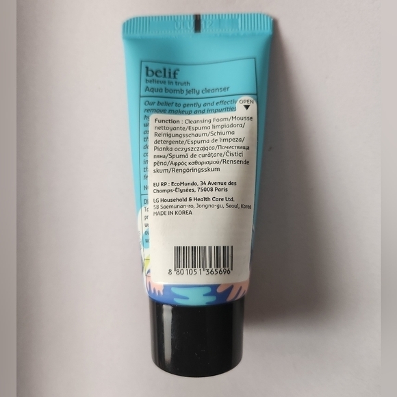 Belif Aqua bomb Jelly cleanser NEW - Picture 2 of 3
